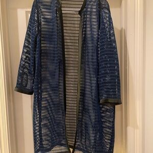 Elie Tahari Black and White Polka Dot Blouse